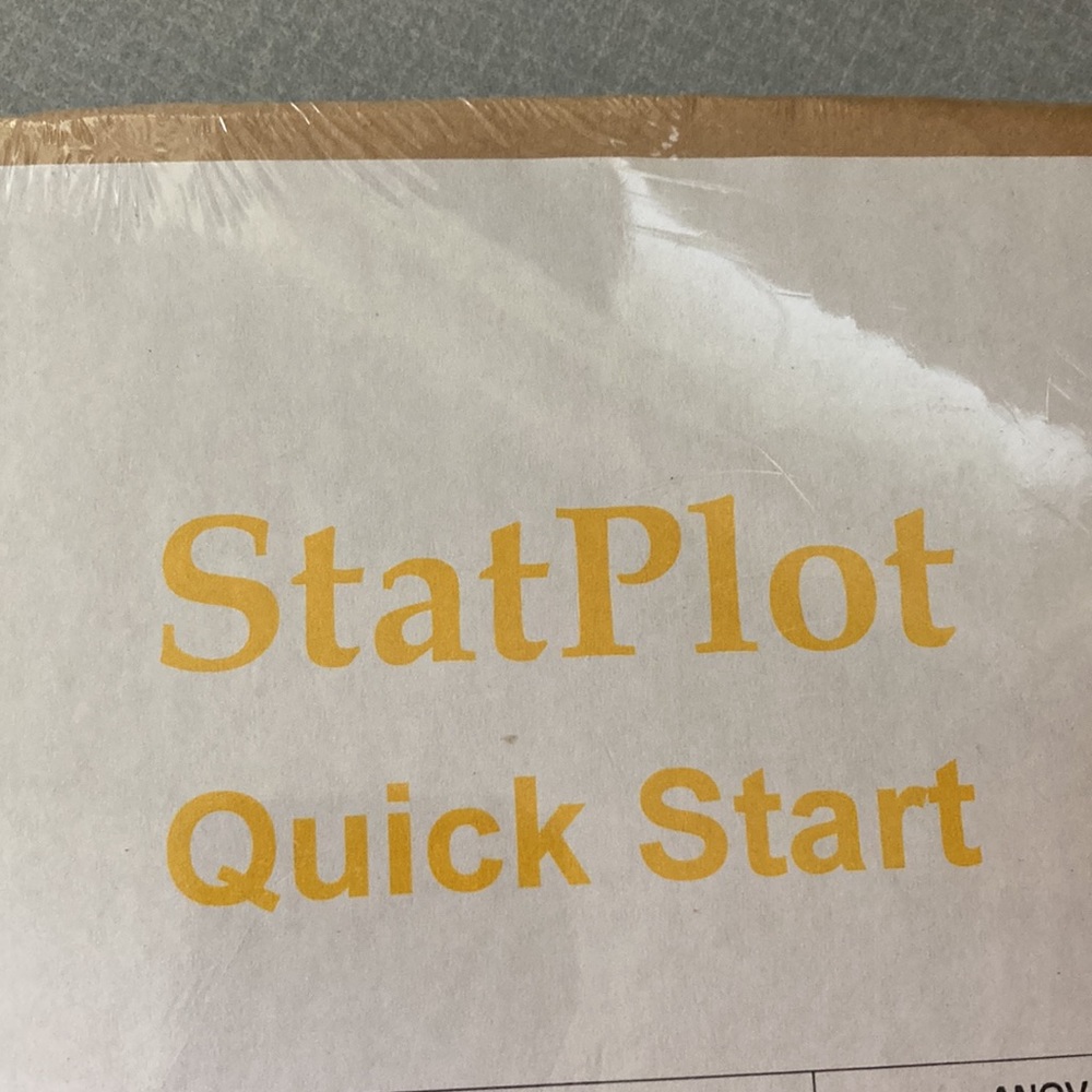 Statistics computer graphing  software: Quickstart stat plot - Picture 9 of 9